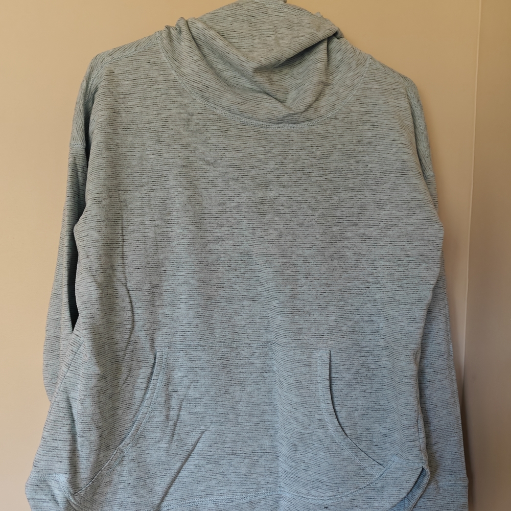 Champion Women's Light Gray Cowl Neck Sweater